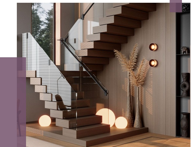 Изготовление и монтаж лестниц в Новодвинске от 86930 руб. | ПРОЛЁТ-Нвд