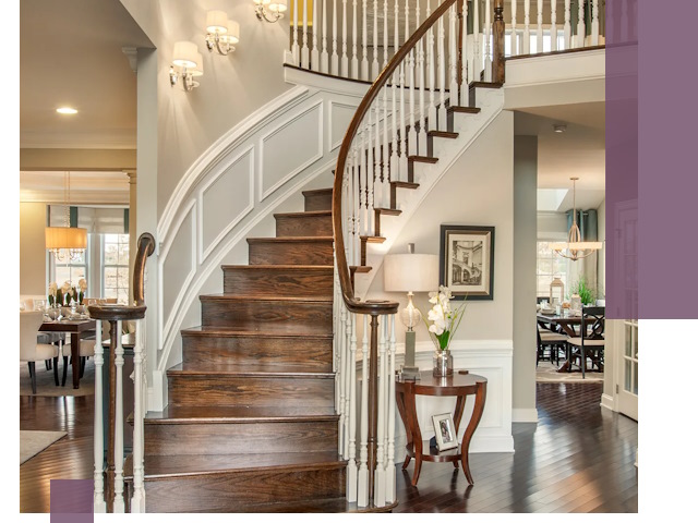 Изготовление лестниц под ключ в Новодвинске — металлокаркас и отделка