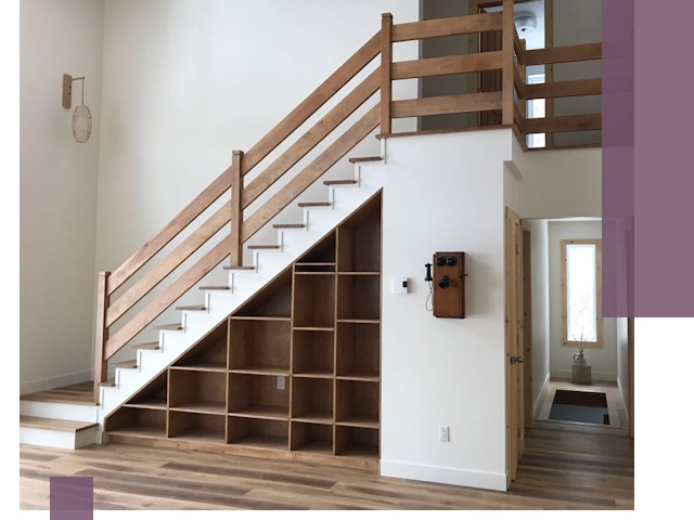 Монтаж деревянных лестниц под ключ в Новодвинске, качественно и быстро