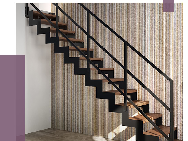 Изготовление металлических лестниц в Новодвинске от 48578 руб. | ПРОЛЁТ-Нвд