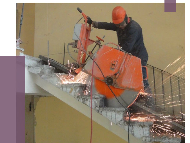 Демонтаж бетонных лестниц в Новодвинске от 4602 руб. за м2 | ПРОЛЁТ-Нвд