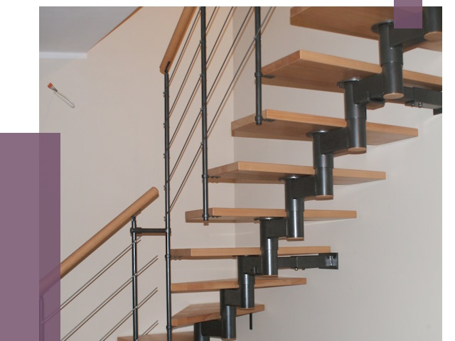 Изготовление модульных лестниц в Новодвинске от 11505 руб. 