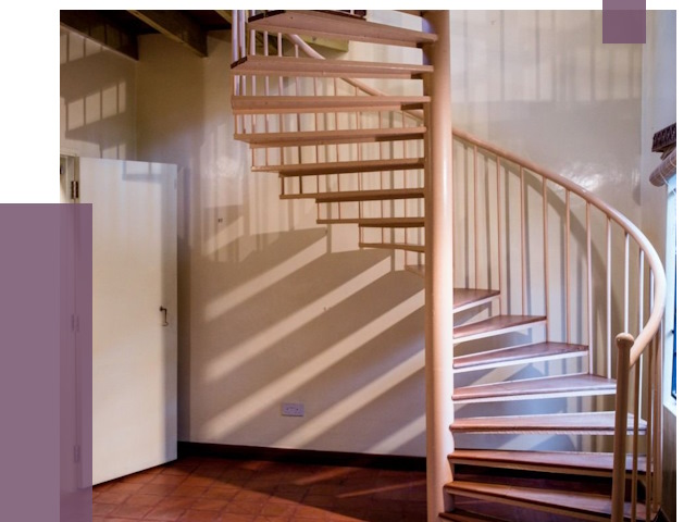 Изготовление винтовых лестниц на заказ в Новодвинске от 76191 руб. | ПРОЛЁТ-Нвд