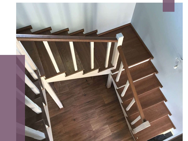 Изготовление П-образных лестниц в Новодвинске от 15187 руб.