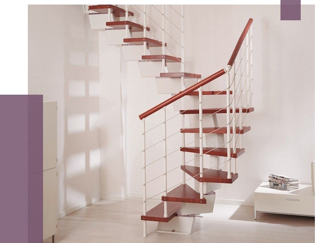 Изготовление лестниц на больцах в Новодвинске от 9716 руб. | ПРОЛЁТ-Нвд