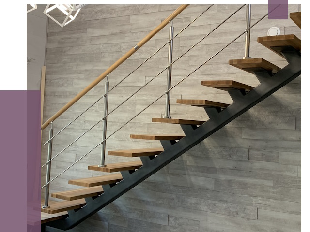 Изготовление лестниц на монокосоуре в Новодвинске от 76191 руб. 