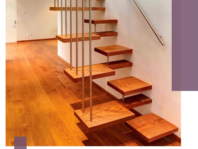 Лестницы «гусиный шаг» на заказ в Новодвинске для узких пространств