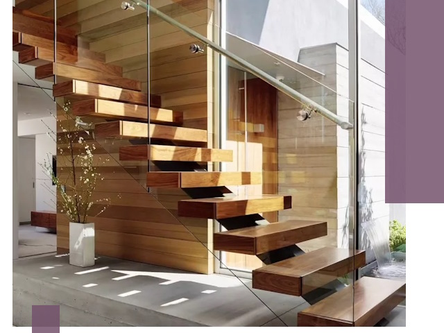 Современные лестницы на заказ в Новодвинске — изготовление и монтаж