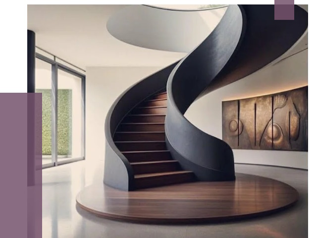 Элитные лестницы под заказ в Новодвинске от 189200 руб. — ПРОЛЁТ-Нвд