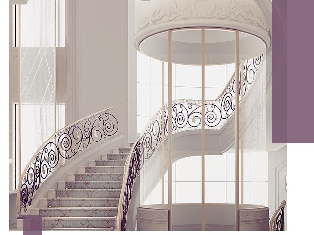 Элитные лестницы на заказ высокого класса в Новодвинске