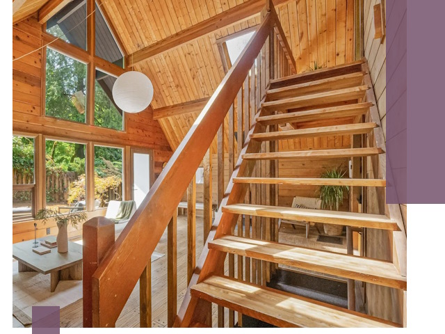 Лестницы для дачи под ключ в Новодвинске — изготовление и монтаж