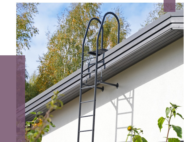 Лестницы на крышу в Новодвинске от 19124 руб. — монтаж и монтаж ПРОЛЁТ-Нвд