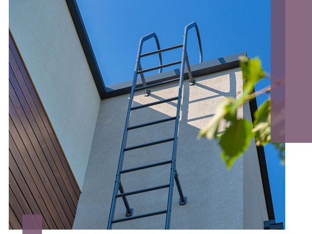 Лестницы на крышу в Новодвинске — изготовление, монтаж, демонтаж
