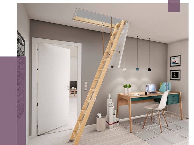Чердачные лестницы в Новодвинске — от 14573 руб. | ПРОЛЁТ-Нвд