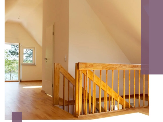 Мансардные лестницы на заказ в Новодвинске — монтаж и изготовление