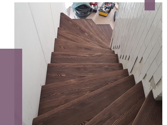 Замена ступеней лестницы в Новодвинске от 8386 руб.  | ПРОЛЁТ-Нвд