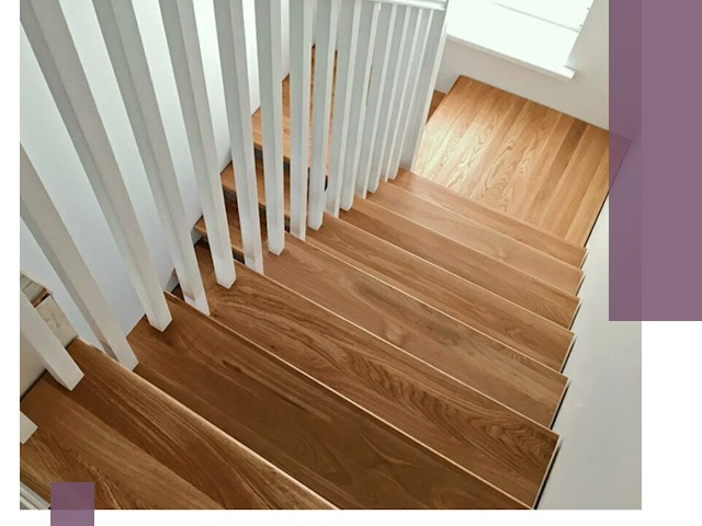 Лестницы из бука в Новодвинске: изготовление, монтаж и демонтаж