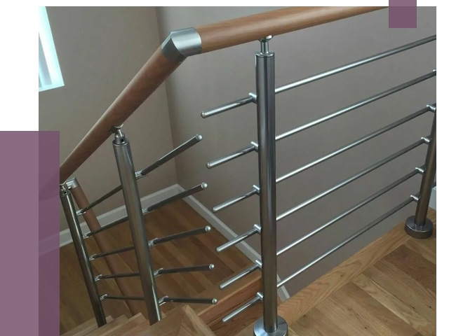 Изготовление перил в Новодвинске от 4602 руб. — перила на заказ | ПРОЛЁТ-Нвд