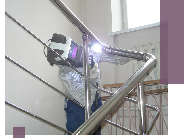 Монтаж перил и ограждений качественно в Новодвинске