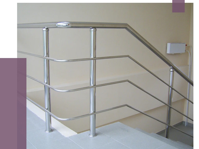 Алюминиевые перила в Новодвинске от 6341 руб. под ключ | ПРОЛЁТ-Нвд