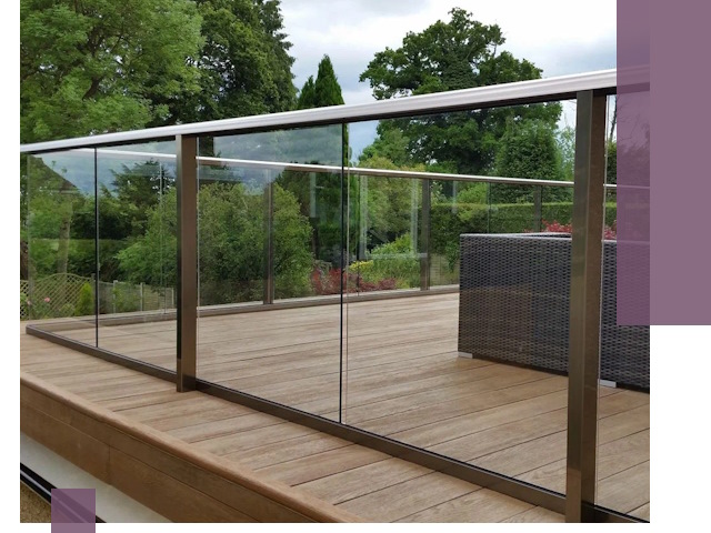 Алюминиевые перила на заказ в Новодвинске — монтаж и гарантия