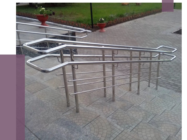 Перила для инвалидов в Новодвинске от 7588 руб. под ключ | ПРОЛЁТ-Нвд