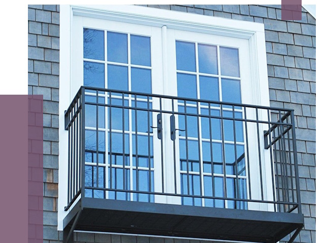 Французские балконы в Новодвинске от 7415 руб. за м2 