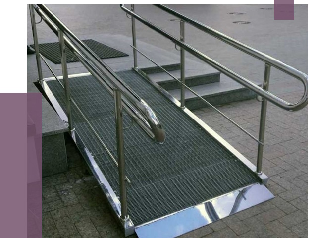 Монтаж пандусов для инвалидов в Новодвинске от 8611 руб. под ключ | ПРОЛЁТ-Нвд