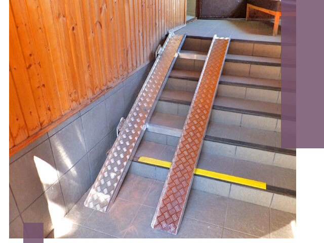 Складные пандусы под заказ и монтаж в Новодвинске