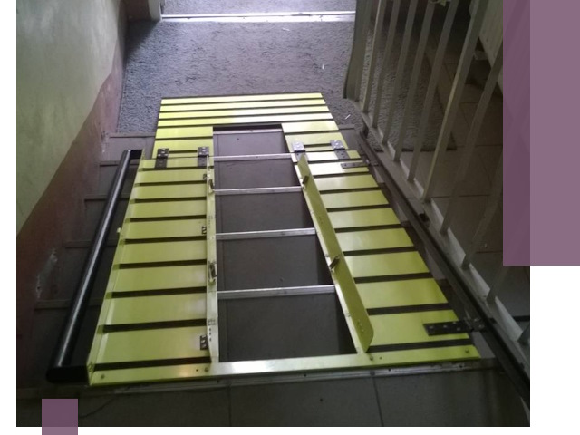 Профессиональный монтаж пандуса в подъезд в Новодвинске