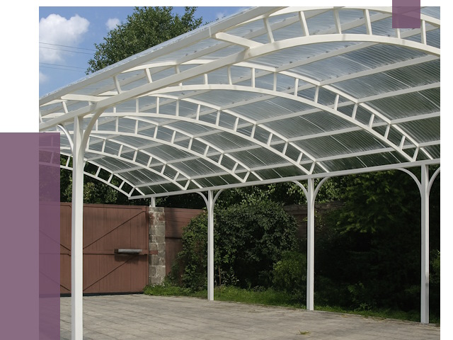 Изготовление навесов в Новодвинске от 14829 руб. за м² — ПРОЛЁТ-Нвд