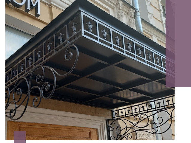 Ремонт козырьков и навесов в Новодвинске — быстро и качественно