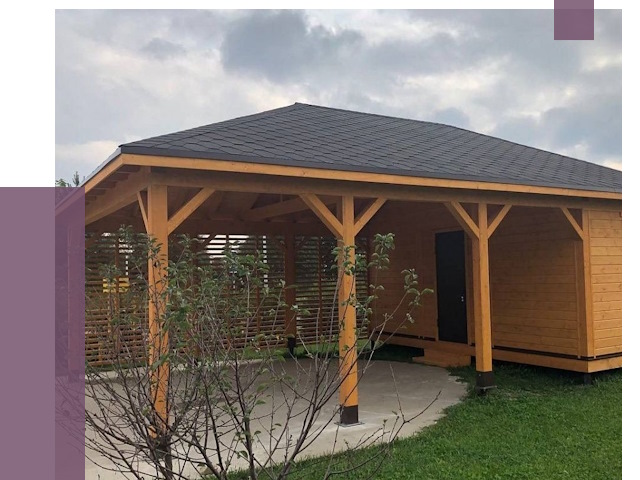 Навесы под ключ в Новодвинске от 48323 руб.  | ПРОЛЁТ-Нвд