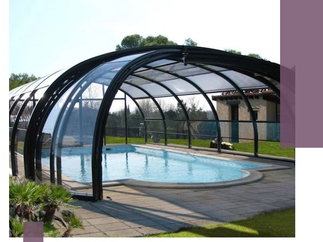 Навесы для бассейна в Новодвинске: изготовление и монтаж под ключ