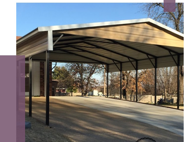 Двускатные навесы в Новодвинске от 8028 руб. | ПРОЛЁТ-Нвд