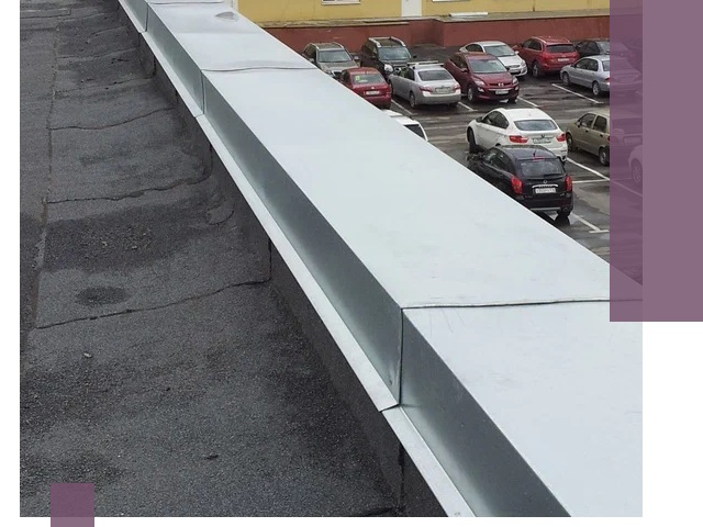 Изготовление парапетов из металла и нержавейки в Новодвинске