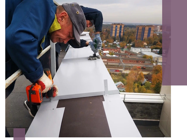 Монтаж парапетов в Новодвинске — установка прочных металлических ограждений