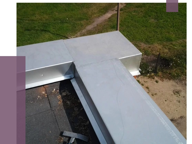 Оцинкованные парапеты в Новодвинске от 8028 руб.  | ПРОЛЁТ-Нвд