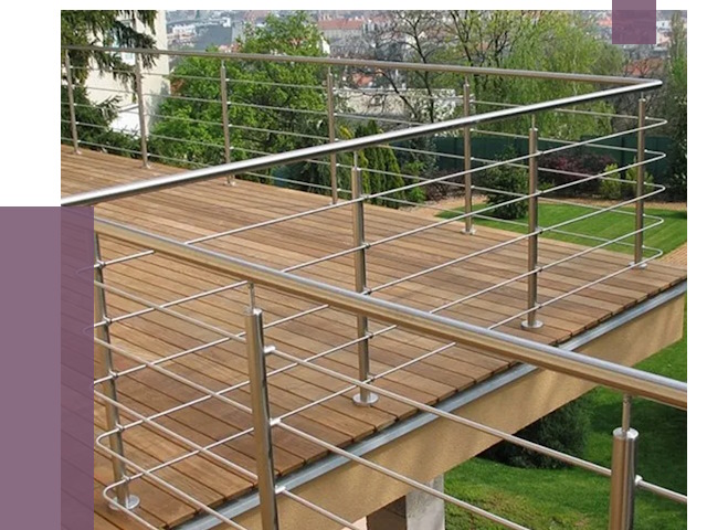 Алюминиевые парапеты в Новодвинске под ключ от 7773 руб. 