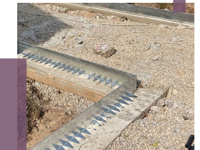 Нержавеющие бордюры в Новодвинске от 4807 руб. под ключ | ПРОЛЁТ-Нвд