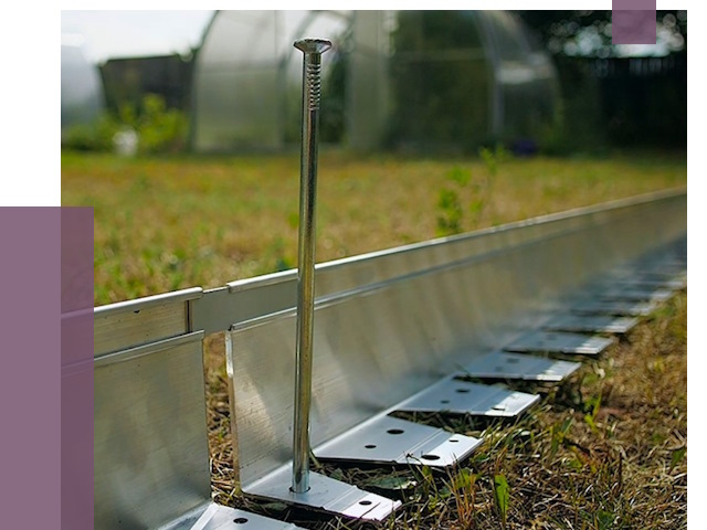 Металлические бордюры для газона в Новодвинске от 4295 руб. | ПРОЛЁТ-Нвд