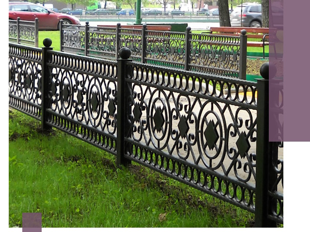 Секционные газонные ограждения под ключ в Новодвинске