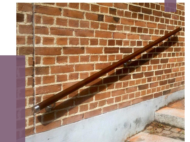 Изготовление пристенных поручней в Новодвинске от 4449 руб. — ПРОЛЁТ-Нвд