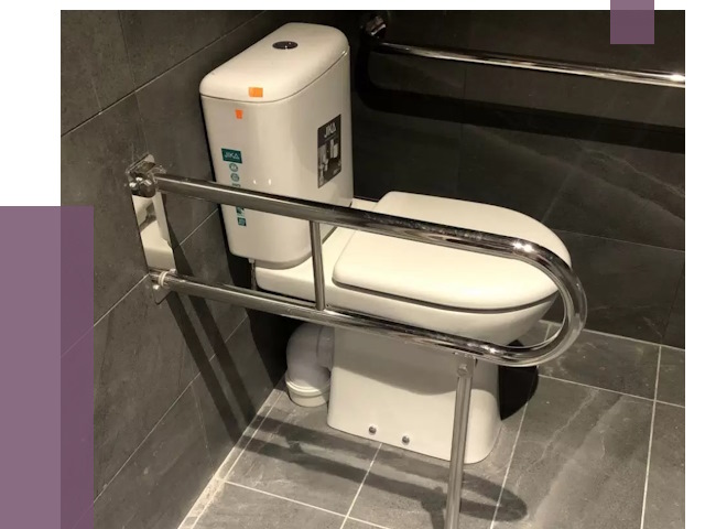 Поручни для санузлов в Новодвинске от 4295 руб. | ПРОЛЁТ-Нвд