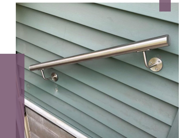 Поручни из нержавеющей стали в Новодвинске от 7670 руб.  | ПРОЛЁТ-Нвд